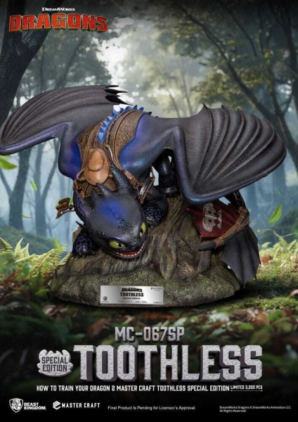 Cómo entrenar a tu dragón 2 Master Craft Estatuilla de Desdentao 38 cm