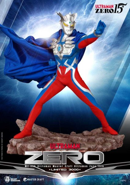 Estatuilla de Ultraman Master Craft Ultraman Zero 15th 41 cm