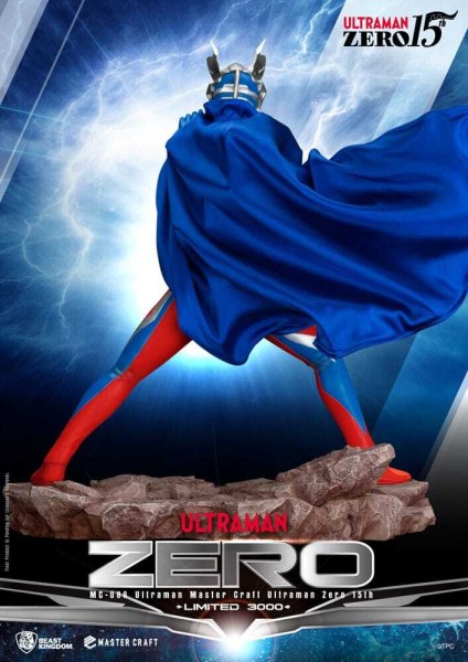 Estatuilla de Ultraman Master Craft Ultraman Zero 15th 41 cm