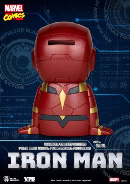 Hucha clásica Marvel Comics hucha iron-man 12 cm