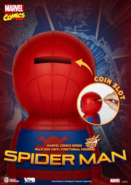 Hucha clásica Marvel Comics Spiderman 12 cm
