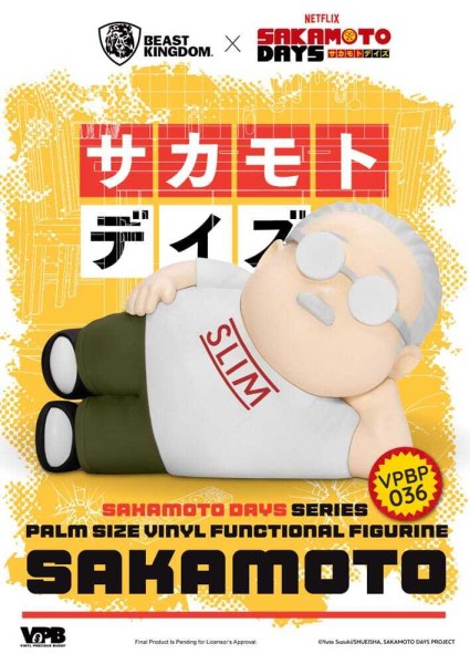 Hucha Sakamoto Days Piggy Bank Taro Sakamoto 14 cm