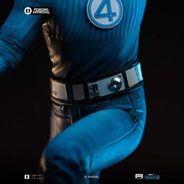 Estatuilla Cuatro Fantásticos 1 10 Scale Mr. Fantastic y HERBIE 26 cm