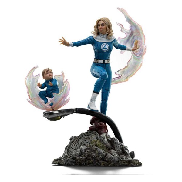 Estatuilla de los 10 1 Scale Mujer Invisible y Franklin 28 cm