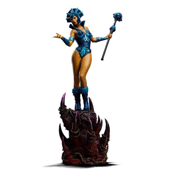 Estatuilla Masters of the Universe 1 10 Scale Evil-Lyn Variante de color 28 cm