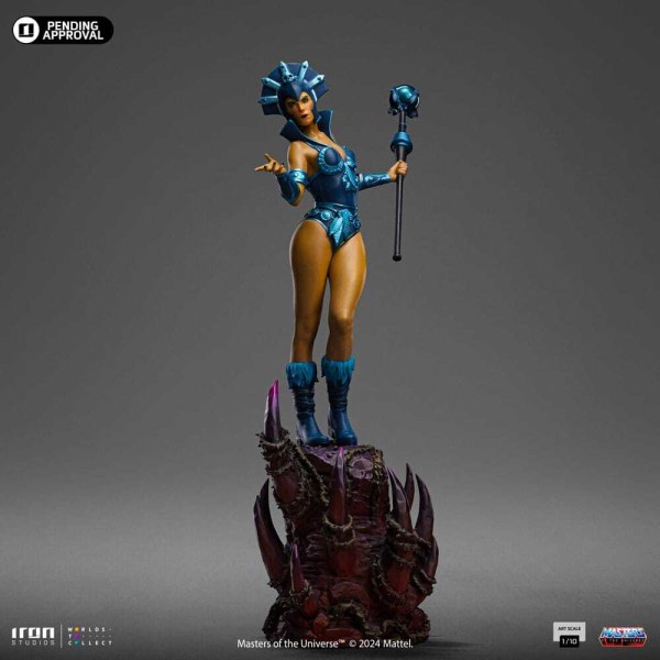 Estatuilla Masters of the Universe 1 10 Scale Evil-Lyn Variante de color 28 cm