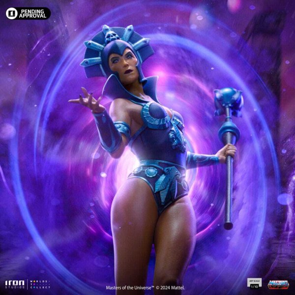 Estatuilla Masters of the Universe 1 10 Scale Evil-Lyn Variante de color 28 cm