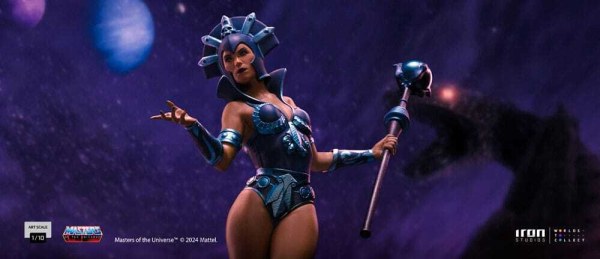Estatuilla Masters of the Universe 1 10 Scale Evil-Lyn Variante de color 28 cm