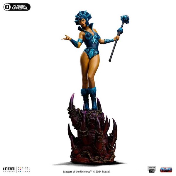 Estatuilla Masters of the Universe 1 10 Scale Evil-Lyn Variante de color 28 cm