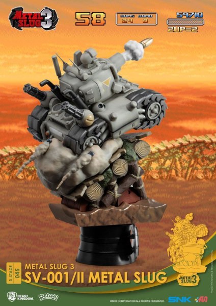 Diorama de Metal Slug PVC D-Stage SV-001/II Metal Slug 16 cm