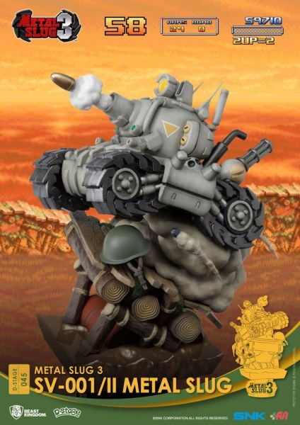 Diorama de Metal Slug PVC D-Stage SV-001/II Metal Slug 16 cm
