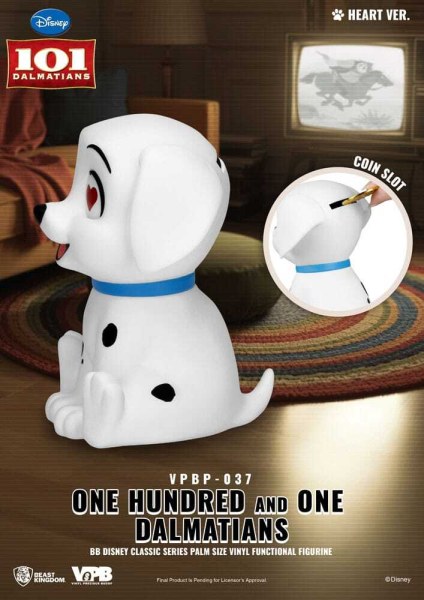 Disney: Hucha clásica de 101 dálmatas (lote de 4) 12 cm