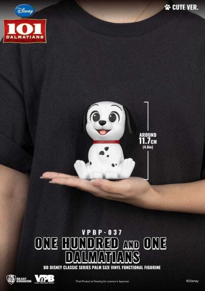Disney: Hucha clásica de 101 dálmatas (lote de 4) 12 cm
