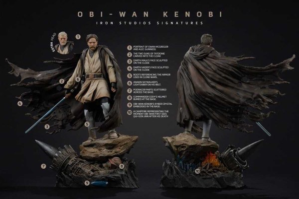 Art Scale Obi-Wan 26 cm - Iron Studios Star Wars