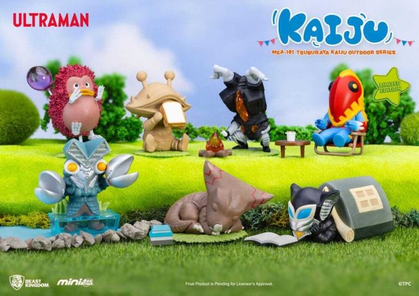 Figuras Ultraman Mini Egg Attack Outdoor Series Tsuburaya Kaiju Caja Sorpresa (6) 7 cm