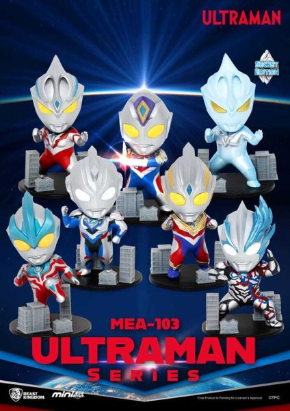 Surtido de figuras de Ultraman Mini Egg Attack Caja Sorpresa Ultraman Serie 1 9 cm (6)