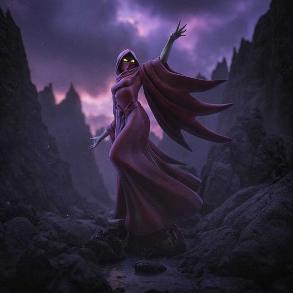 Art Scale Estatua Shadow Weaver (23 cm) - Iron Studios Masters of the Universe
