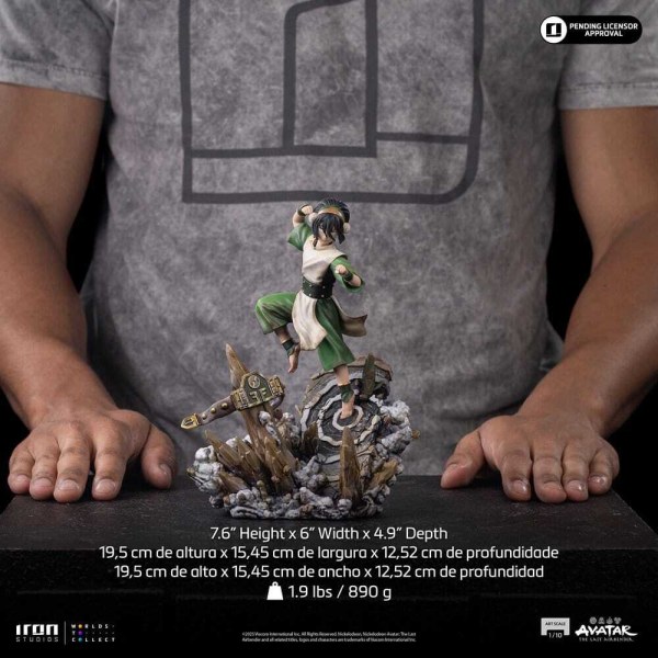 Art Scale Toph 20cm - Iron Studios Avatar: La leyenda de Aang