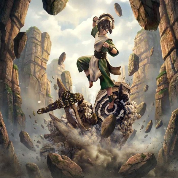 Art Scale Toph 20cm - Iron Studios Avatar: La leyenda de Aang