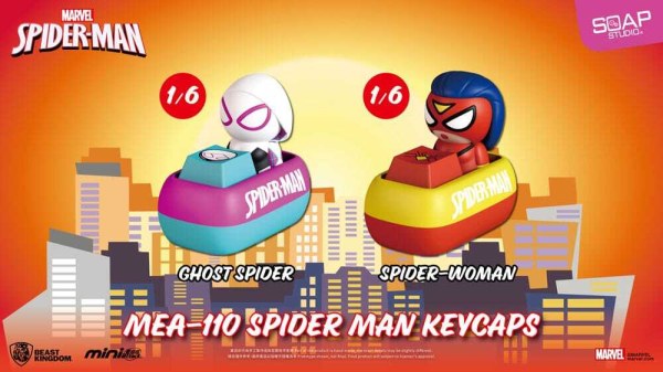 Surtido de figuras de Spider Man Mini Egg Attack Blind Box teclas 5 cm (6)