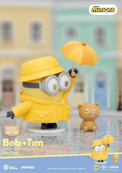 Surtido de figuras Minions Mini Egg Attack Caja Sorpresa Minions serie bob & tim 9 cm (6)