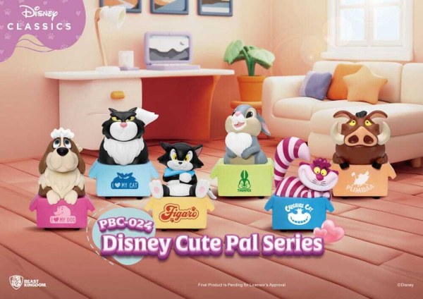 Caja ciega de coche de fricción de la serie Disney Cute Pal (6) 5 cm
