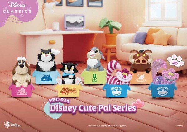 Caja ciega de coche de fricción de la serie Disney Cute Pal (6) 5 cm