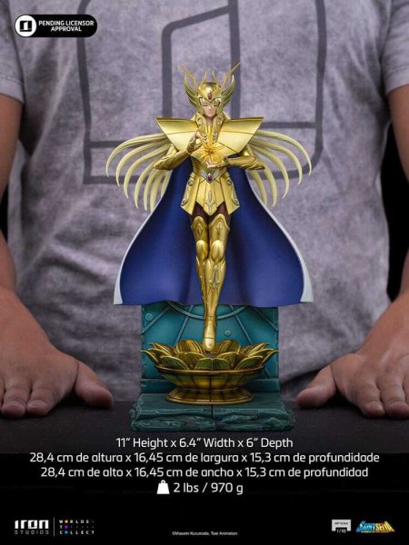 Arte Scale Virgo Shaka 28 cm - Iron Studios Saint Seiya