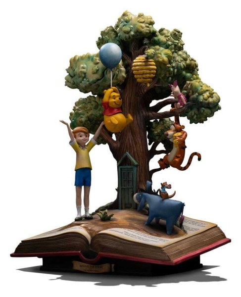 Art Scale Deluxe Winnie the Pooh y Amigos (100.º aniversario) 31 cm - Iron Studios Disney Classics