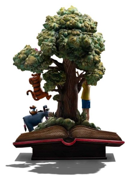 Art Scale Deluxe Winnie the Pooh y Amigos (100.º aniversario) 31 cm - Iron Studios Disney Classics