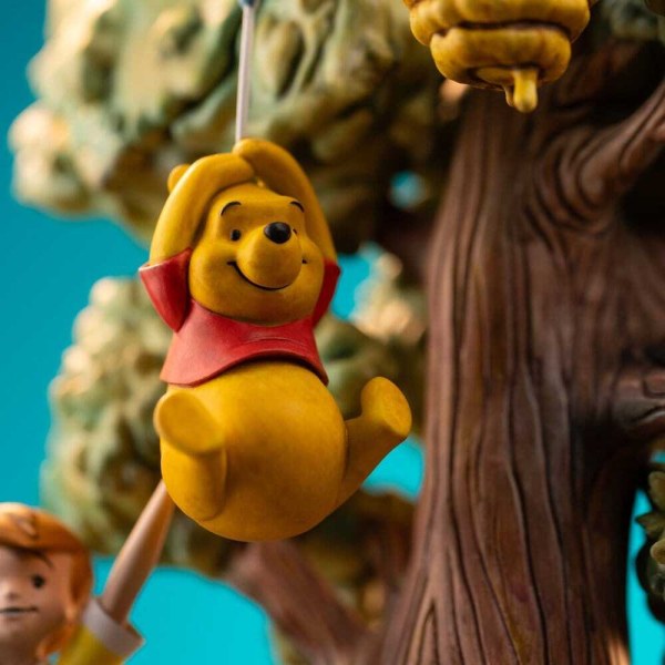 Art Scale Deluxe Winnie the Pooh y Amigos (100.º aniversario) 31 cm - Iron Studios Disney Classics