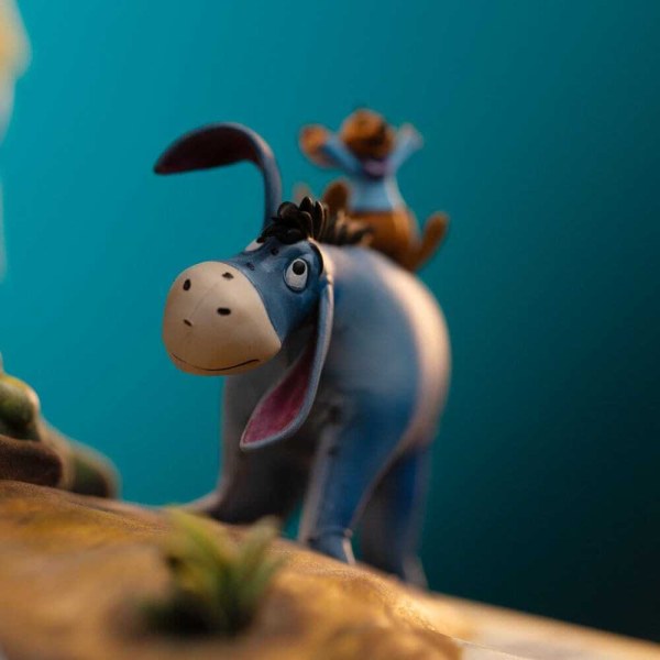 Art Scale Deluxe Winnie the Pooh y Amigos (100.º aniversario) 31 cm - Iron Studios Disney Classics