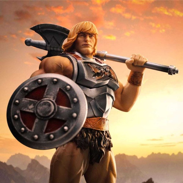 Estatuilla Masters of the Universe 1 10 Scale He-Man Battle Armor Version 23 cm