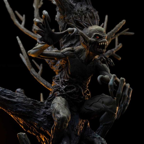Estatuilla de Iron Maiden 1 10 BDS Art Scale Fear of the Drak Eddie 31 cm