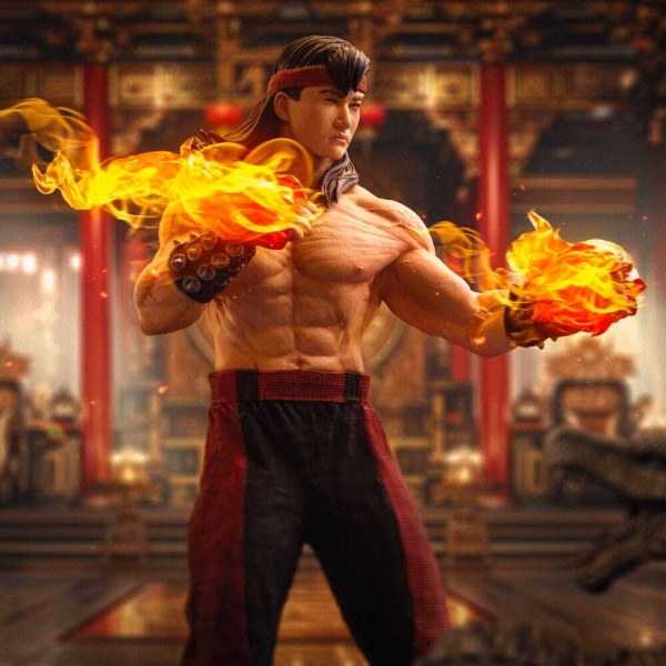 Estatuilla de 10 1 Scale Liu Kang 23 cm