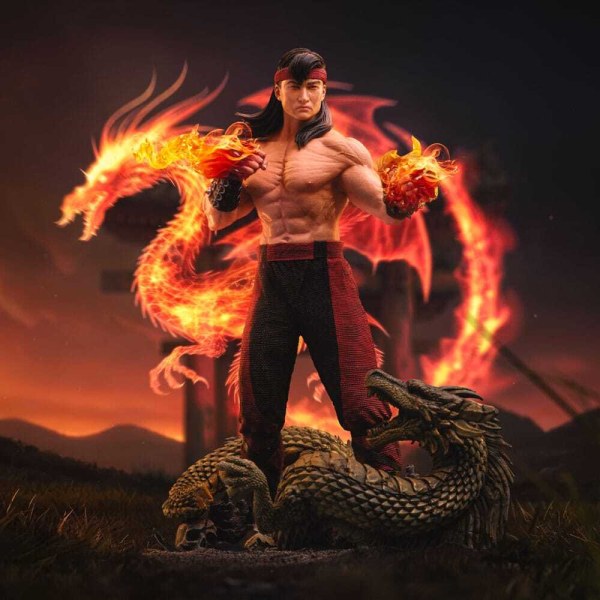 Estatuilla de 10 1 Scale Liu Kang 23 cm
