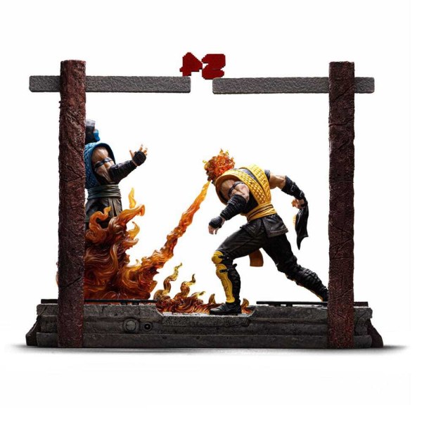 Estatuilla de Mortal Kombat 1 10 Art Scale Scorpion Fatality 27 cm