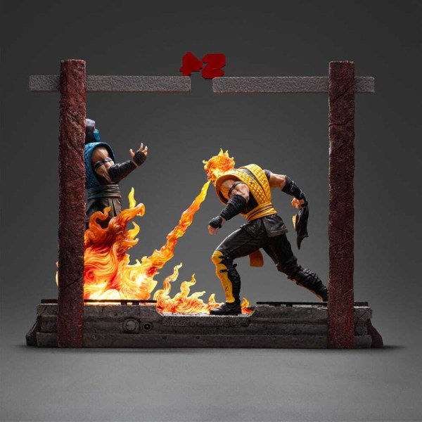 Estatuilla de Mortal Kombat 1 10 Art Scale Scorpion Fatality 27 cm