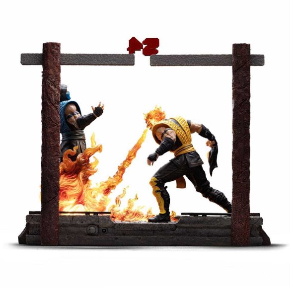 Estatuilla de Mortal Kombat 1 10 Art Scale Scorpion Fatality 27 cm