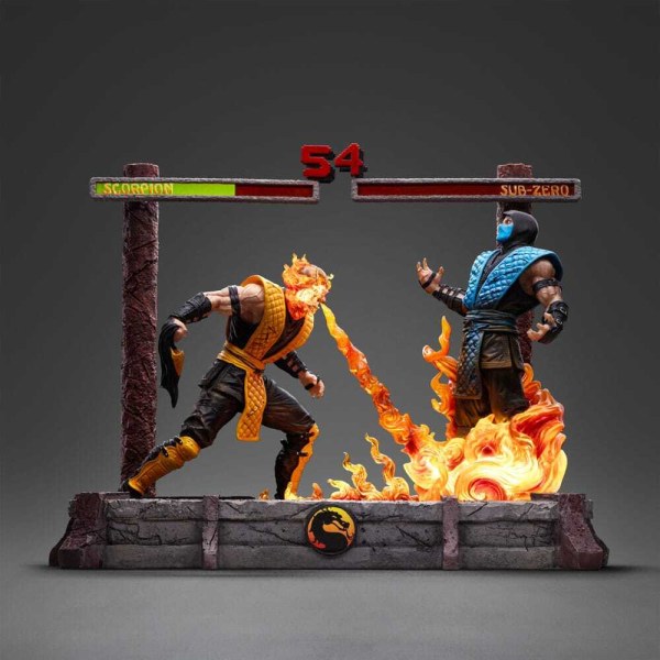 Estatuilla de Mortal Kombat 1 10 Art Scale Scorpion Fatality 27 cm