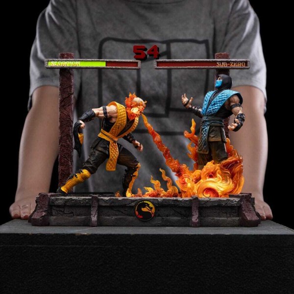 Estatuilla de Mortal Kombat 1 10 Art Scale Scorpion Fatality 27 cm