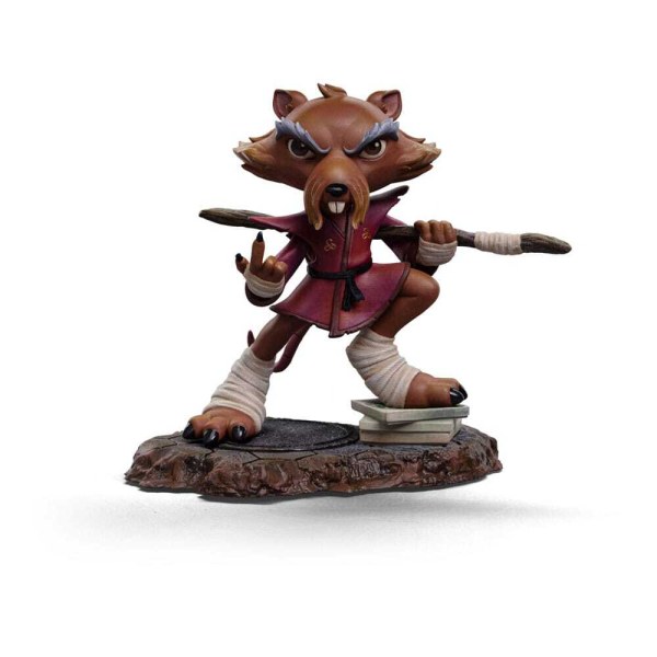 Figura Mini Co. Master Splinter Comics 12 cm - Iron Studios Tortugas Ninja