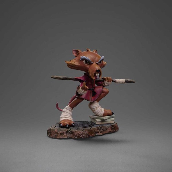 Figura Mini Co. Master Splinter Comics 12 cm - Iron Studios Tortugas Ninja