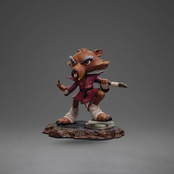 Figura Mini Co. Master Splinter Comics 12 cm - Iron Studios Tortugas Ninja