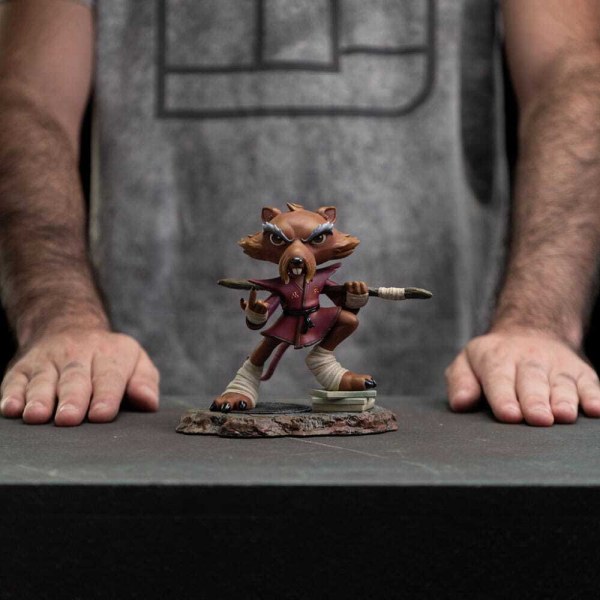 Figura Mini Co. Master Splinter Comics 12 cm - Iron Studios Tortugas Ninja