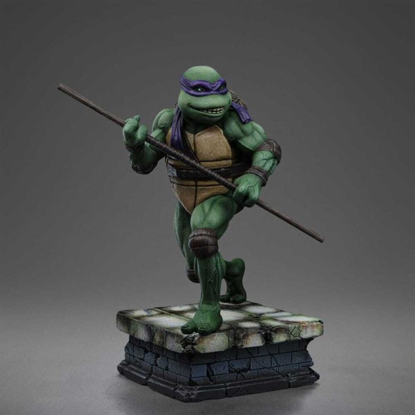 Estatua de las Tortugas Ninja a escala 1:10 de Donatello, 18 cm