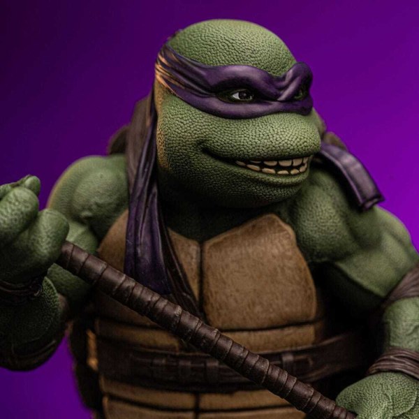 Estatua de las Tortugas Ninja a escala 1:10 de Donatello, 18 cm