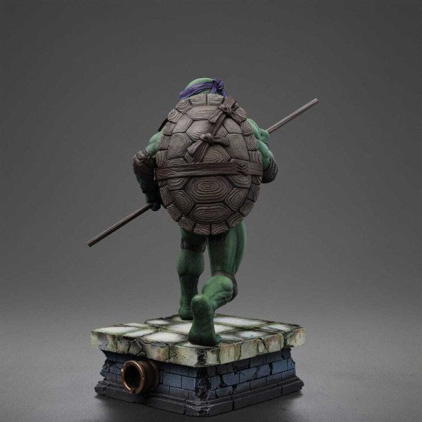 Estatua de las Tortugas Ninja a escala 1:10 de Donatello, 18 cm