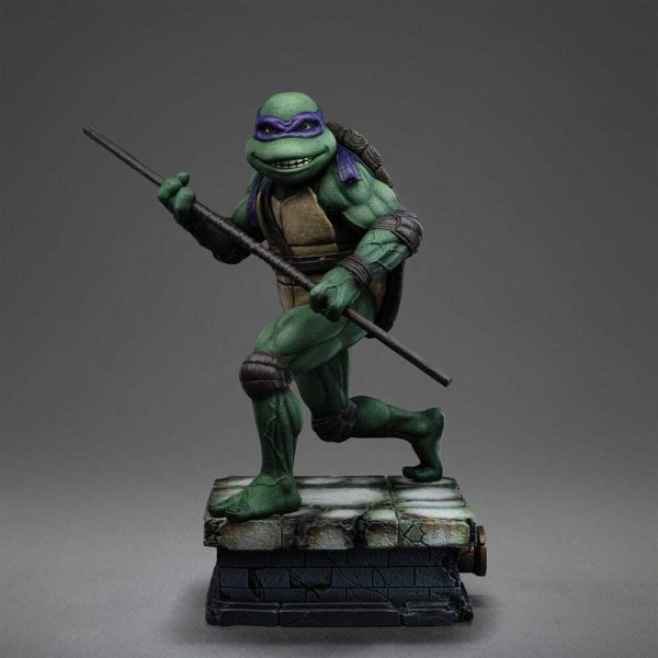 Estatua de las Tortugas Ninja a escala 1:10 de Donatello, 18 cm