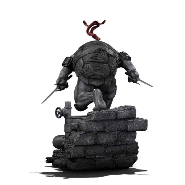 Estatuilla de las 1:10 Scale Raphael Variante Blanco y Negro 26 cm